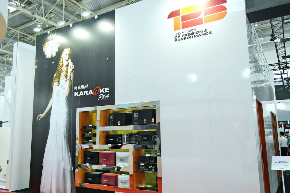 必博专业音响新产品亮相PALM EXPO 2013展会 