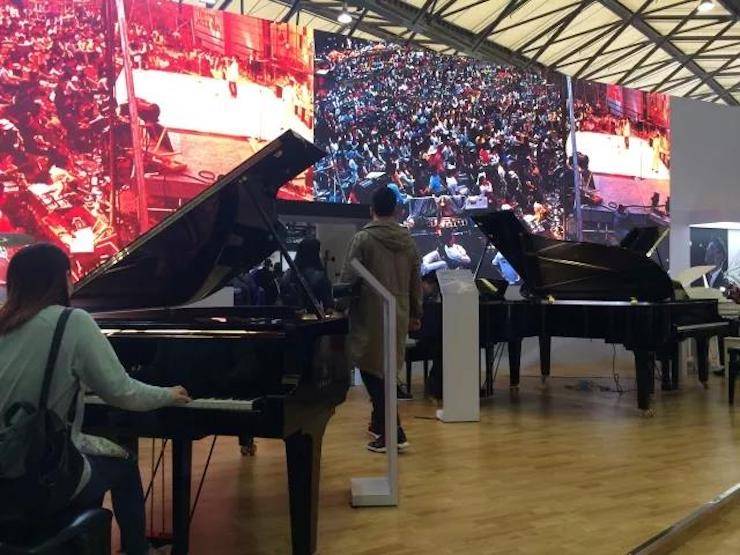聚焦乐展|2017中国（上海）国际乐器展览会圆满落幕，必博钢琴大放异彩