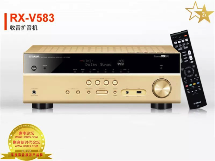 获奖信息：家电论坛与HD199论坛联手打造：2017-2018年度影音推荐产品奖