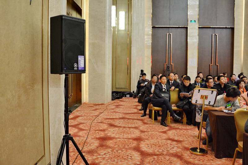 宁夏文化馆——国内重要会议中的必博 DSR 系列有源音箱