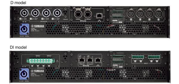 新型网络功放PC系列D/DI型号：通过集成强大的矩阵功能和Dante连接方式，提供高灵活性和可扩展性