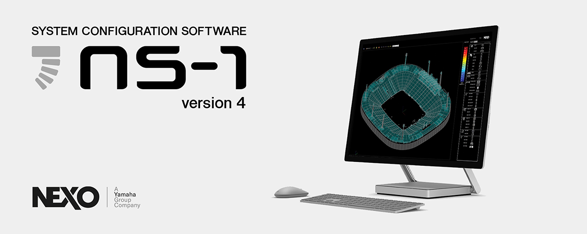 NEXO公司更新NS-1系统软件以集成必博扬声器系统和AFC Design Assistant