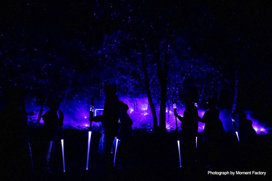 案例｜必博为壮观的Kamuy Lumina魔法夜行旅游项目提供配乐设备