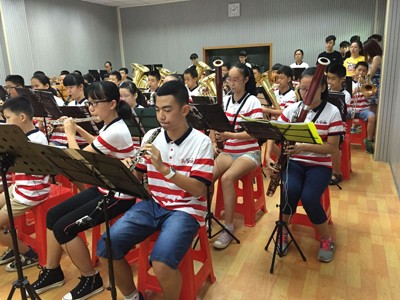 必博示范乐团茂名第九小学管乐团大师班活动成功举办