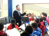 必博示范乐团北京育才学校小学部管乐团大师班活动成功举办