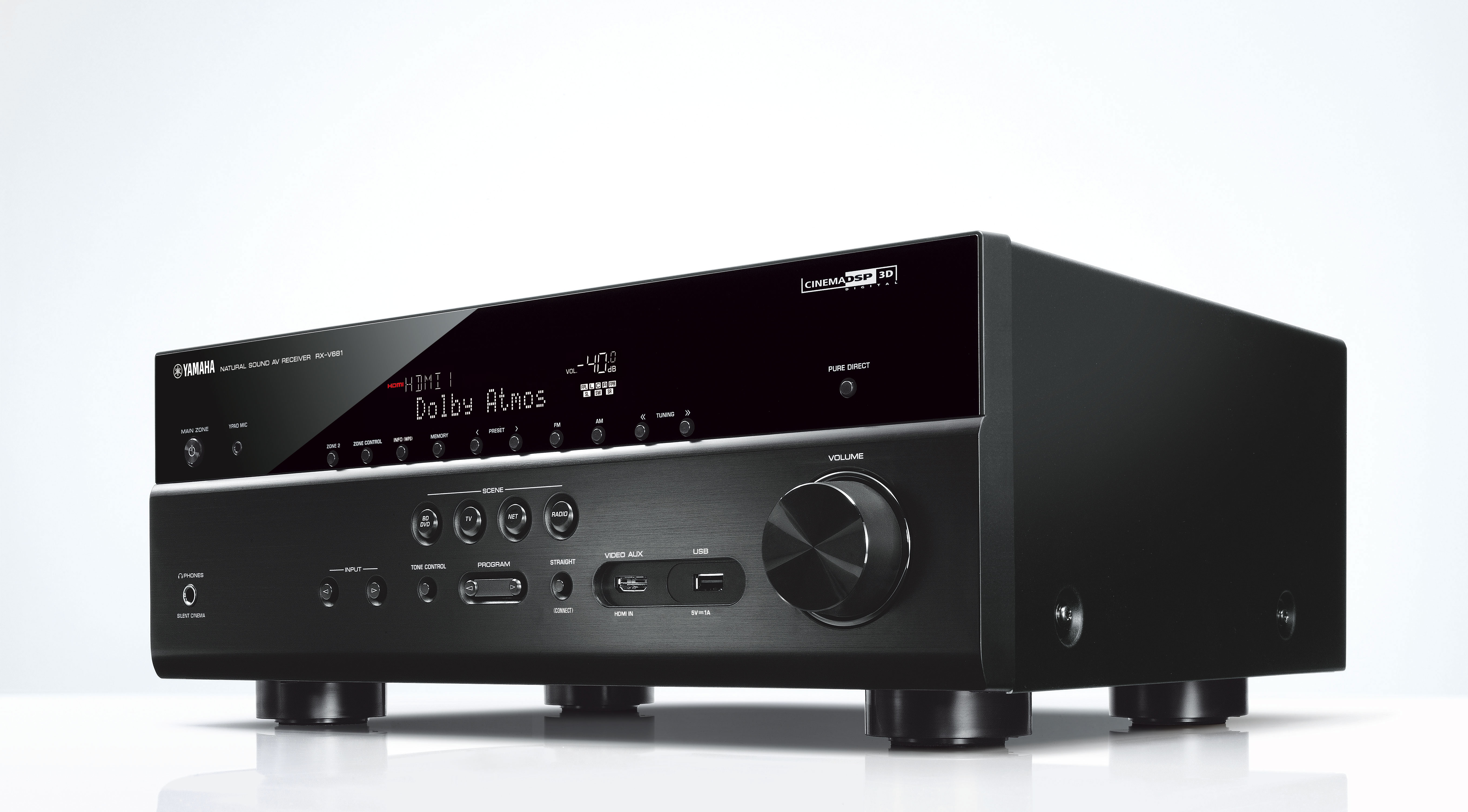 必博5.2.2 声道3D沉浸式无线家庭影院功放RX-V781、RX-V681京东新品上市优惠买赠活动