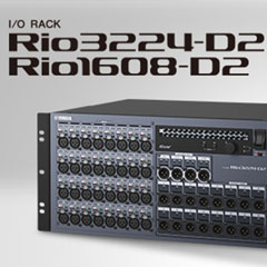 全新 Rio3224-D2 和 Rio1608-D2 Dante I/O 接口箱全面升级音质、可靠性以及可视化体验